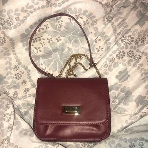 Red Leather Purse
